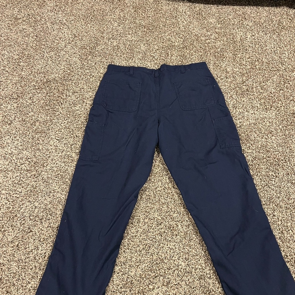 Mean navy carhartt work pants